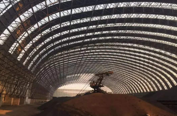 应城概述原料场封闭技术的特点和类型